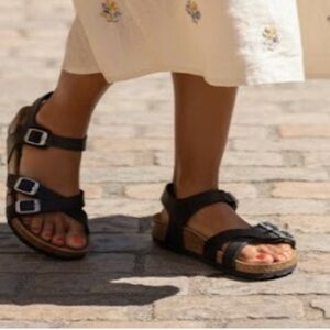 New Birkenstock Black Sandals Rare Find